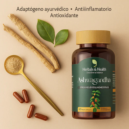 ASHWAGANDHA NATURAL - 60 capsulas