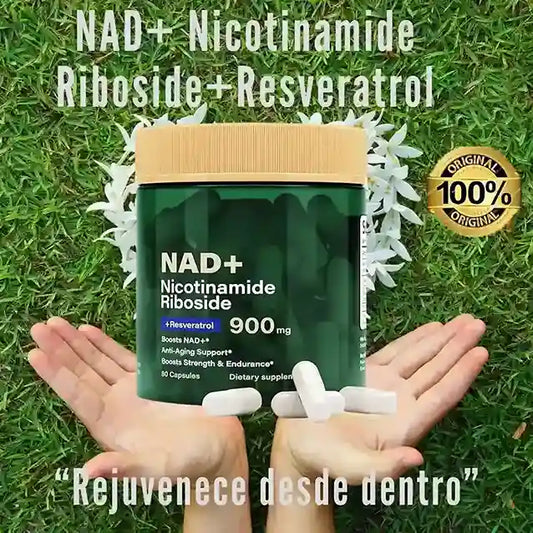 NAD+ CON RESVERATROL - 80 Capsulas